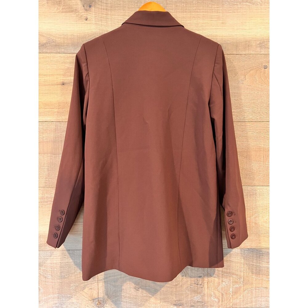 GESTUZ Paula Oversized chocolate Blazer size 38/ US 8 - Picture 7 of 10